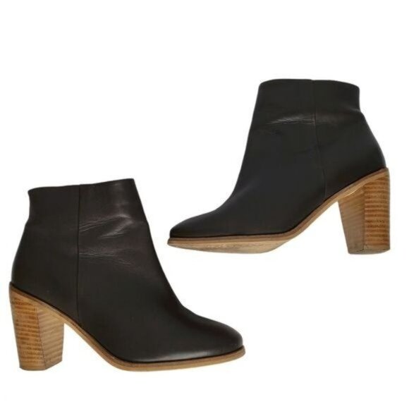 DUNE London Pema Green Ankle Booties - Picture 5 of 13